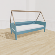 Manish-h Saga Børneseng 90x200 - Ocean Blue