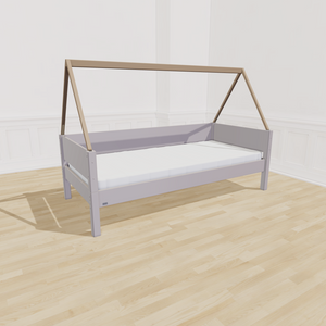 Manish-h Saga Børneseng 90x200 - Silver