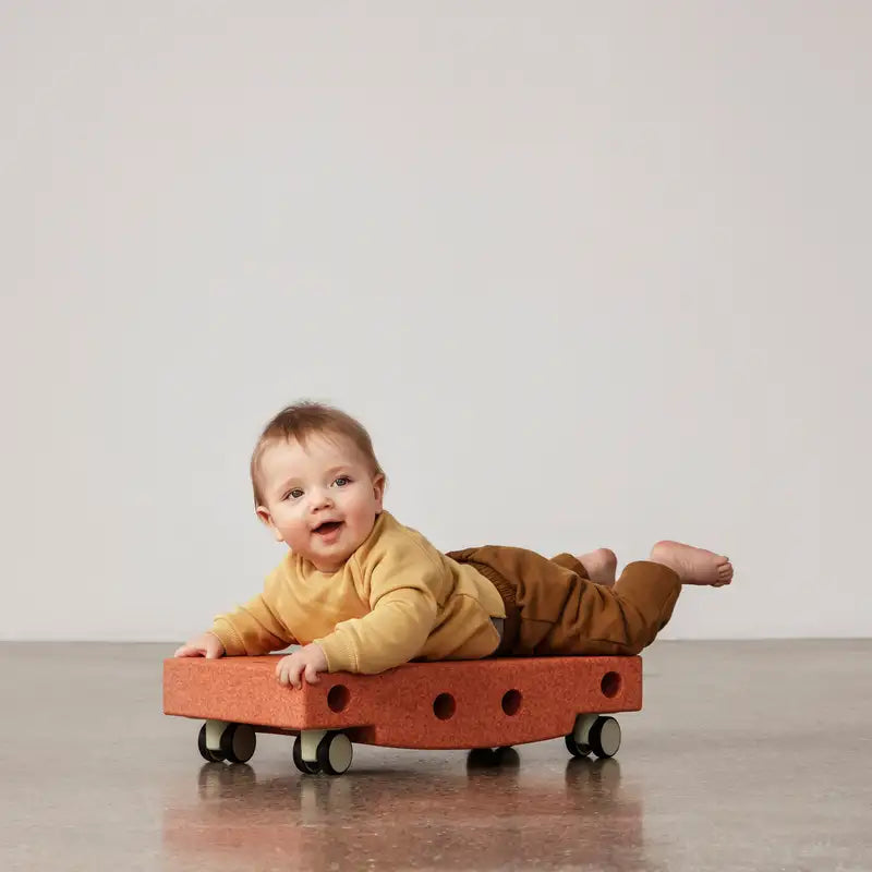 Modu Scooter board Burnt Orange / Dusty Green