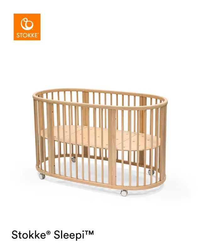 Stokke Sleepi V3 inkl. Forlænger - Natur