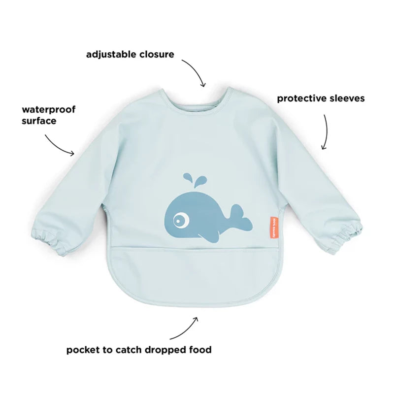 Done By Deer Hagesmæk med ærmer - Wally - Blue