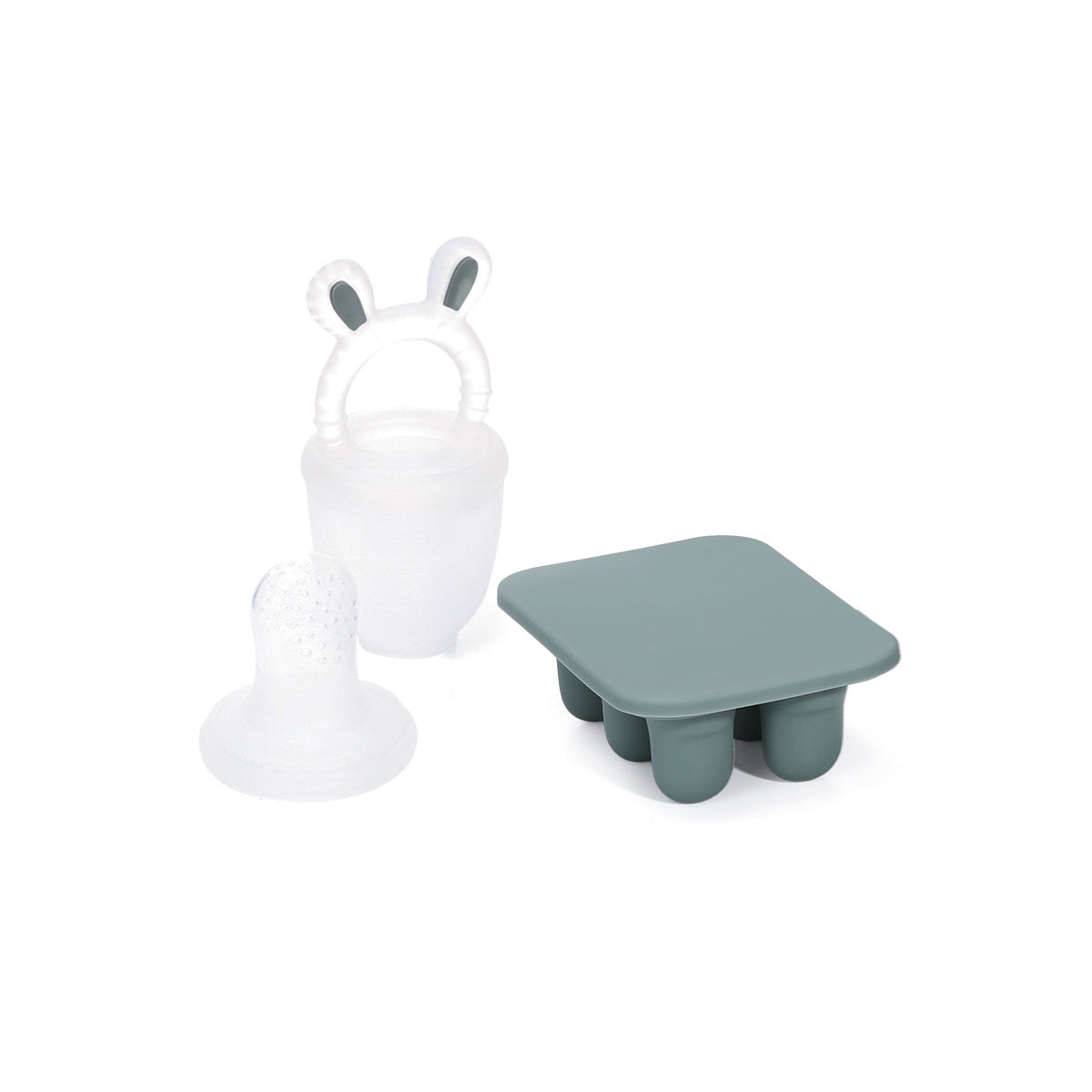 Frugtsut med mini fryseform  - Smokey Green