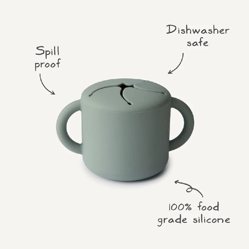 Mushie Snack Cup - soft lilac