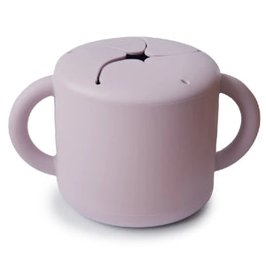 Mushie Snack Cup - soft lilac