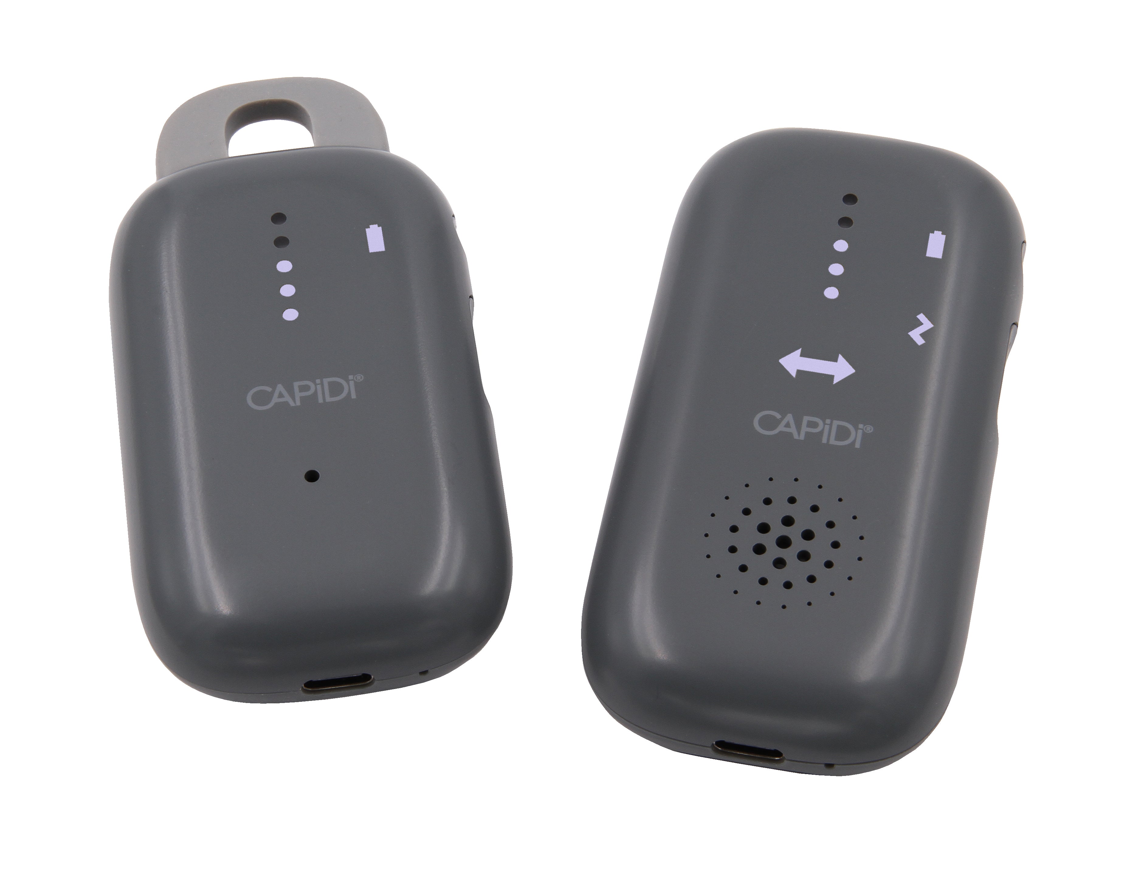 CAPiDi Soft babyalarm - grey