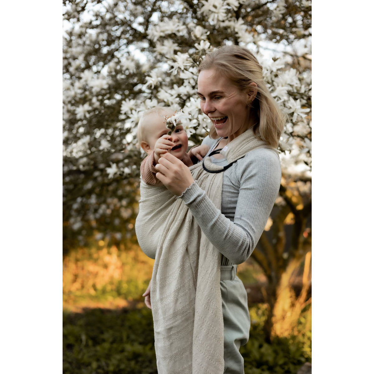 Rebozo Slyngering til babyslynge - sort