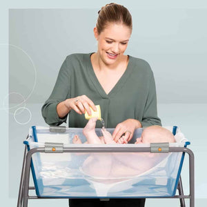 Stokke® Flexi Bath® sampak - hvid/grå med stativ