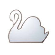 Maseliving svane spejl - valnød