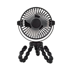 Titaniumbaby Ventilator genopladelig - sort