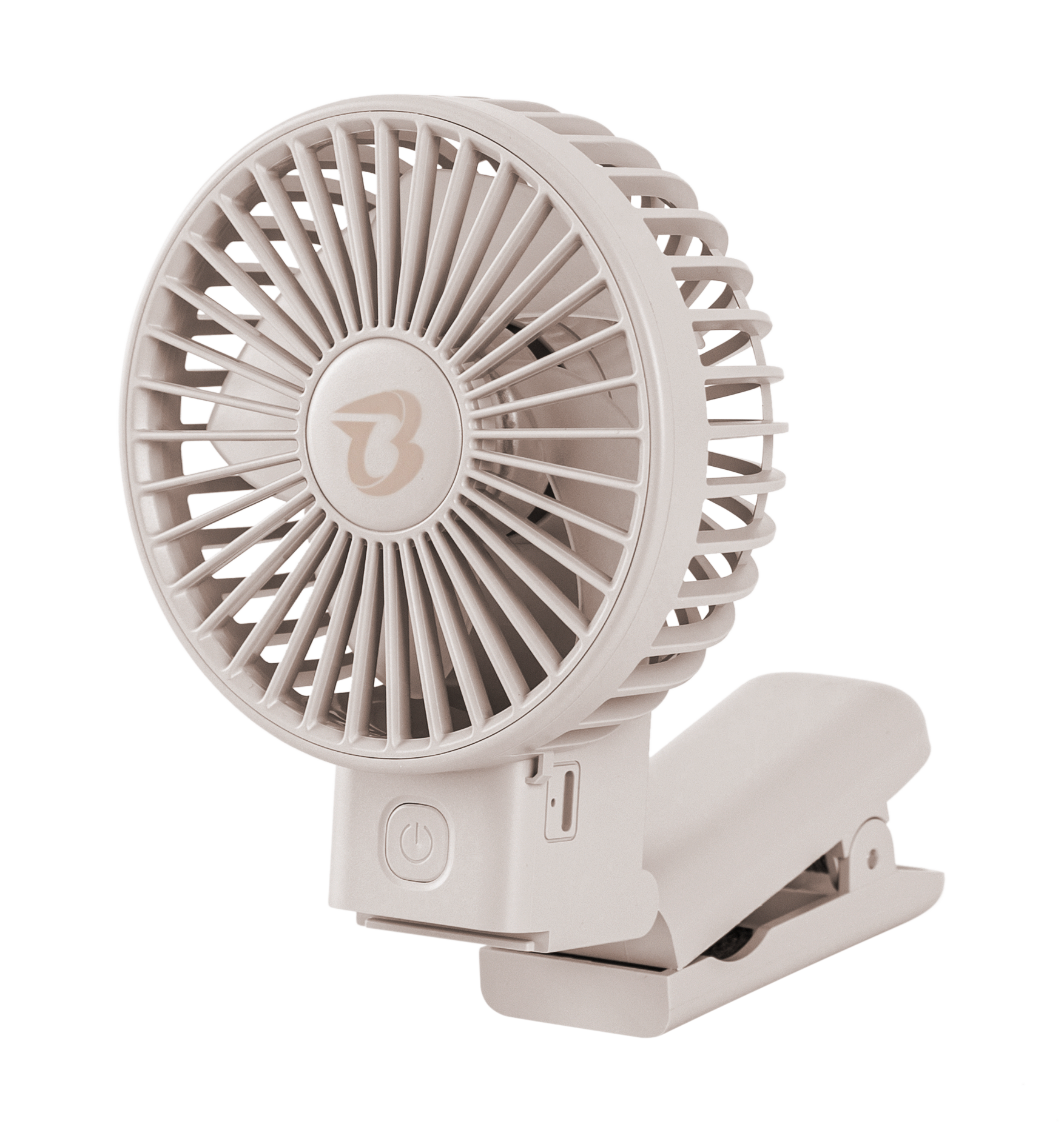 Titaniumbaby Ventilator genopladelig - beige