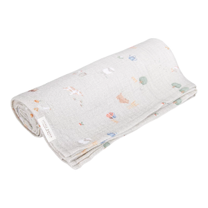 Little Dutch - Svøb 120x120 muslin - Little Farm