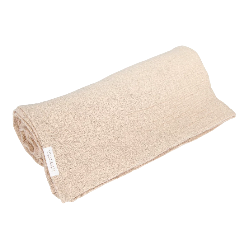 Little Dutch - Svøb 120x120 muslin - Beige