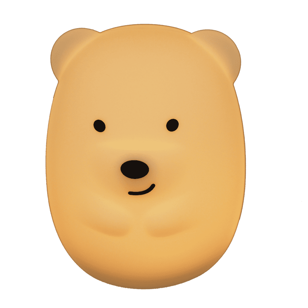 Tiny Tot - Viggo The Bear natlampe med usb oplader