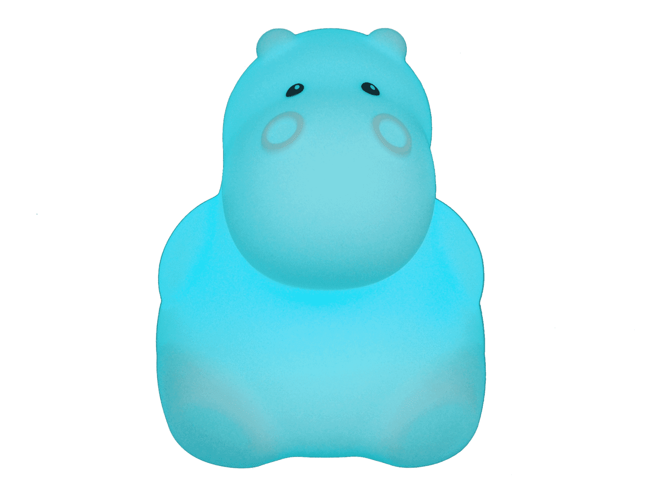 Tiny Tot - Nora The Hippo natlampe med usb oplader