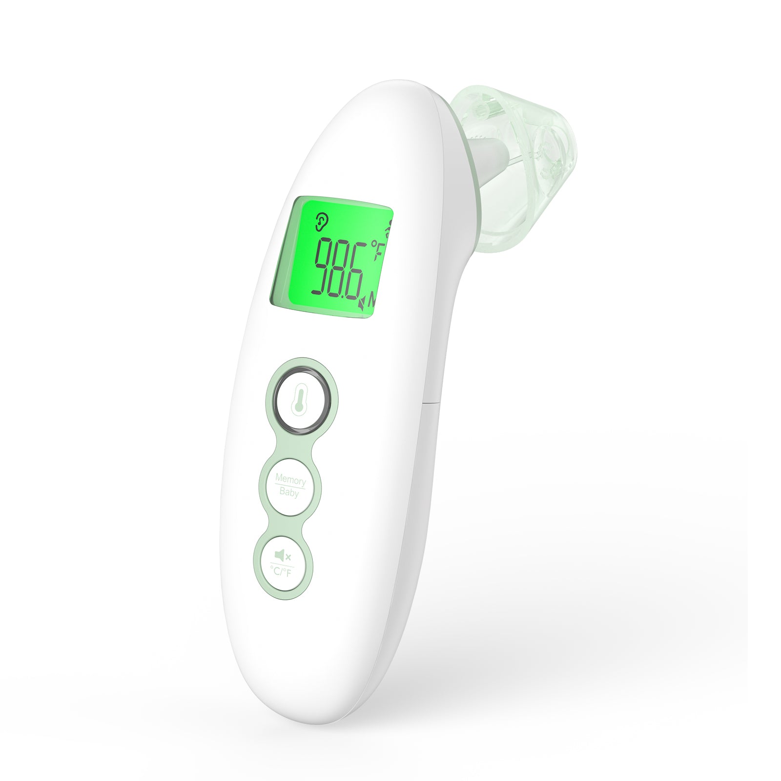 Momcozy Berøringsfrit pande- og øretermometer