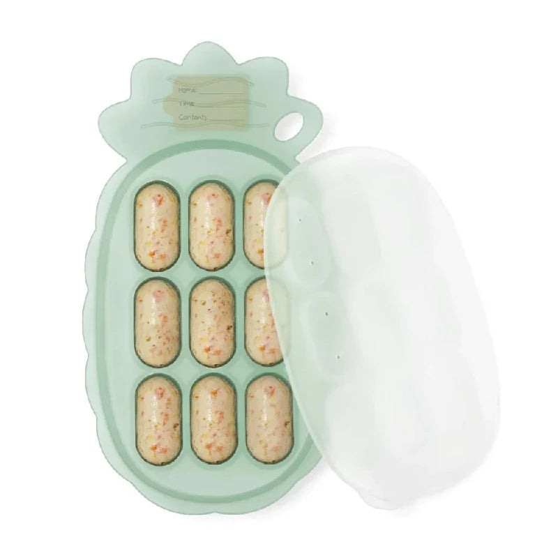 Haakaa Pineapple Frysebakke - Pea Green