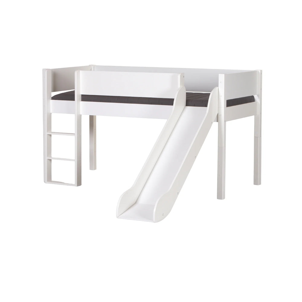 Loke Halvhøjseng med rutsjebane - Flere Farver