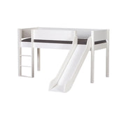 Loke Halvhøjseng med rutsjebane - Flere Farver