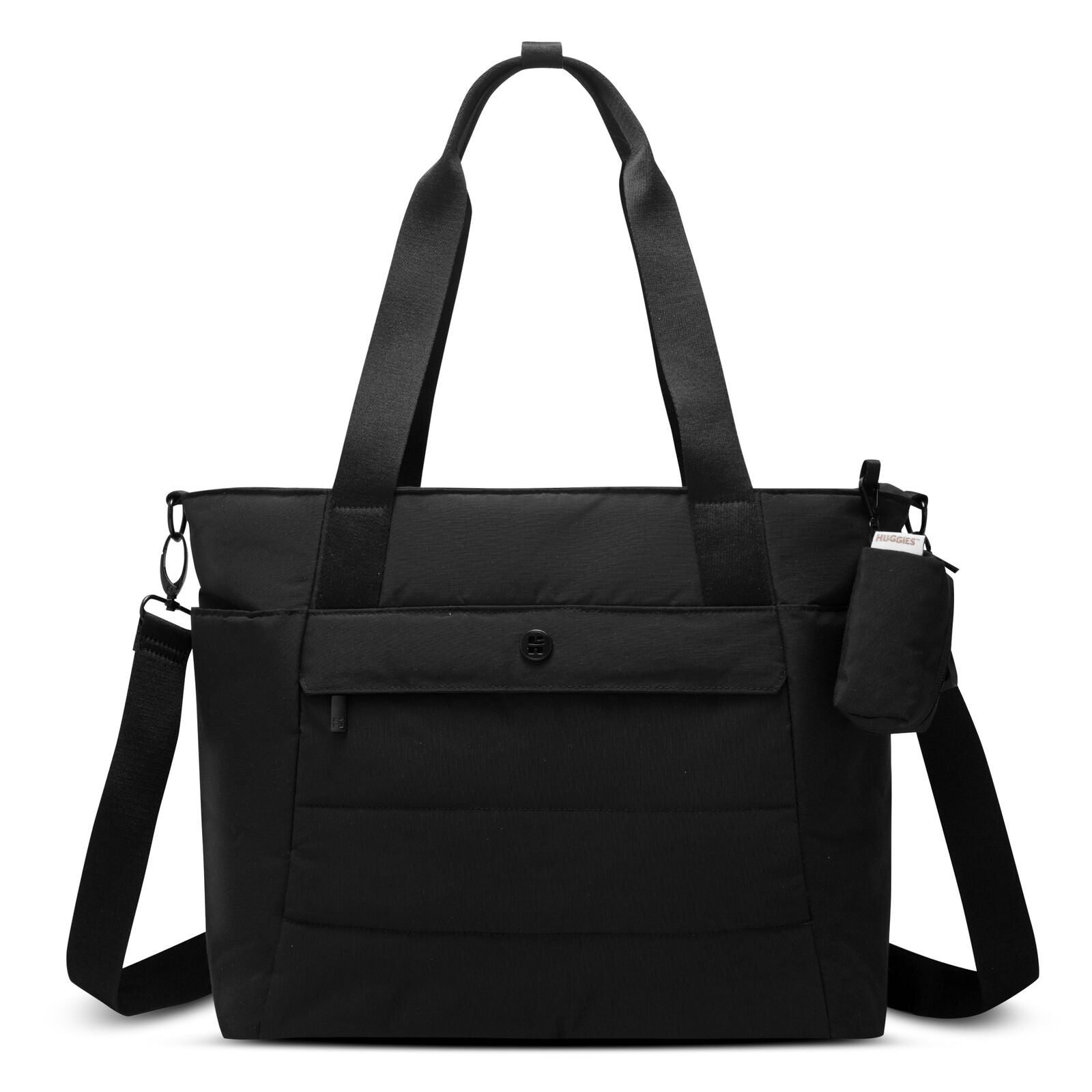 Huggies Tiny Traveler Diaper Tote – Black