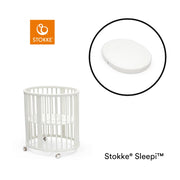 Stokke Sleepi Mini V3 inkl. Madras - White