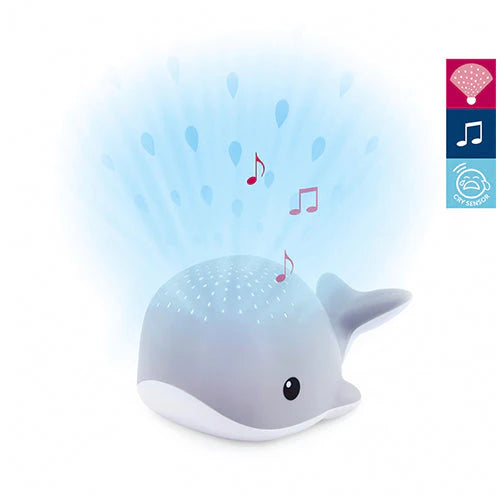 Zazu projektor Hvalen Wally - grå