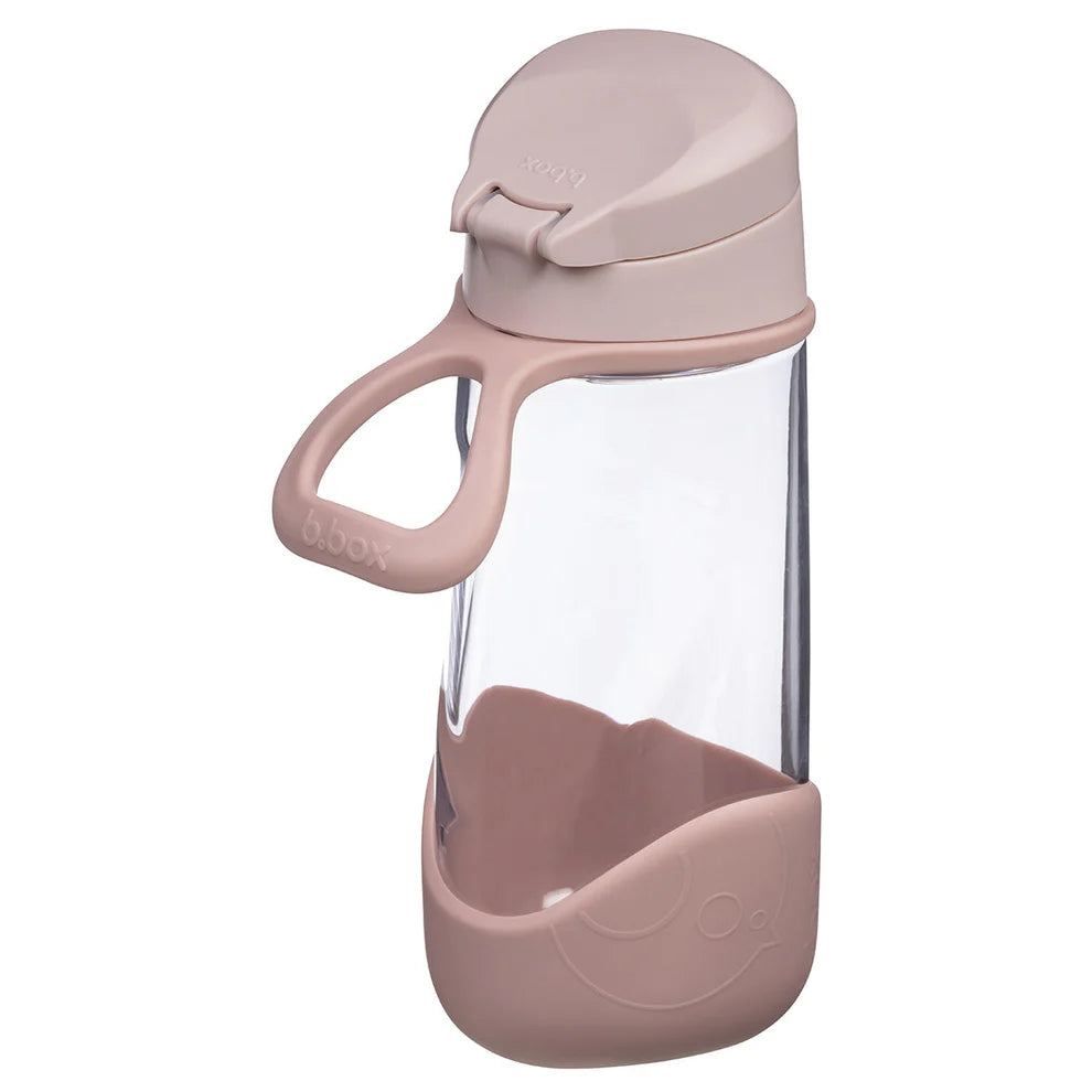 b.box Vandflaske med tud 450ml - Rosa