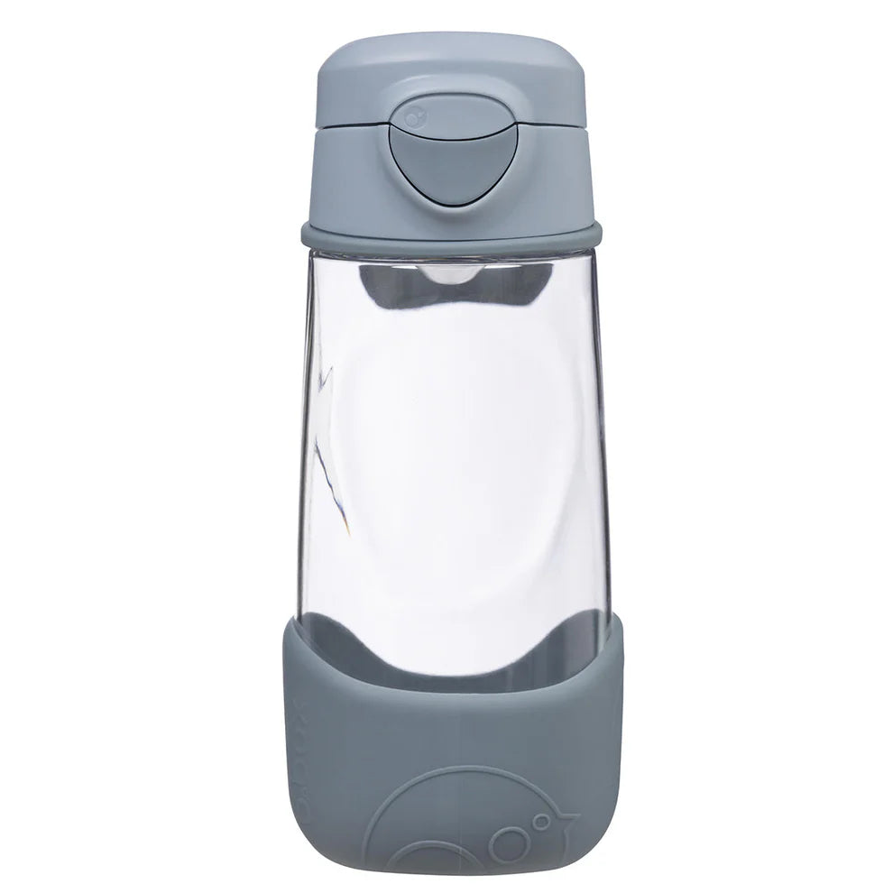 b.box Vandflaske med tud 450ml - Blå