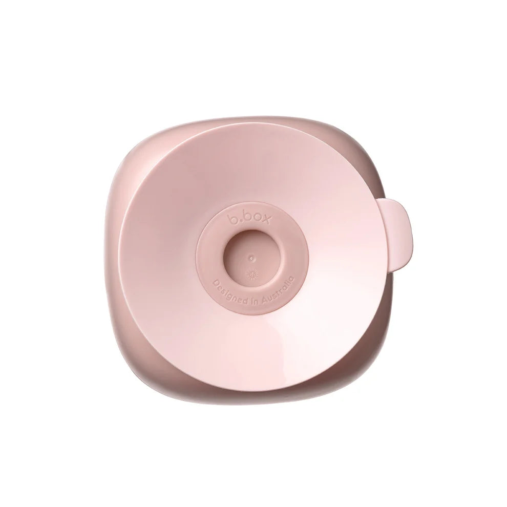 b.box Skål med sugefod 2-pak - rosa