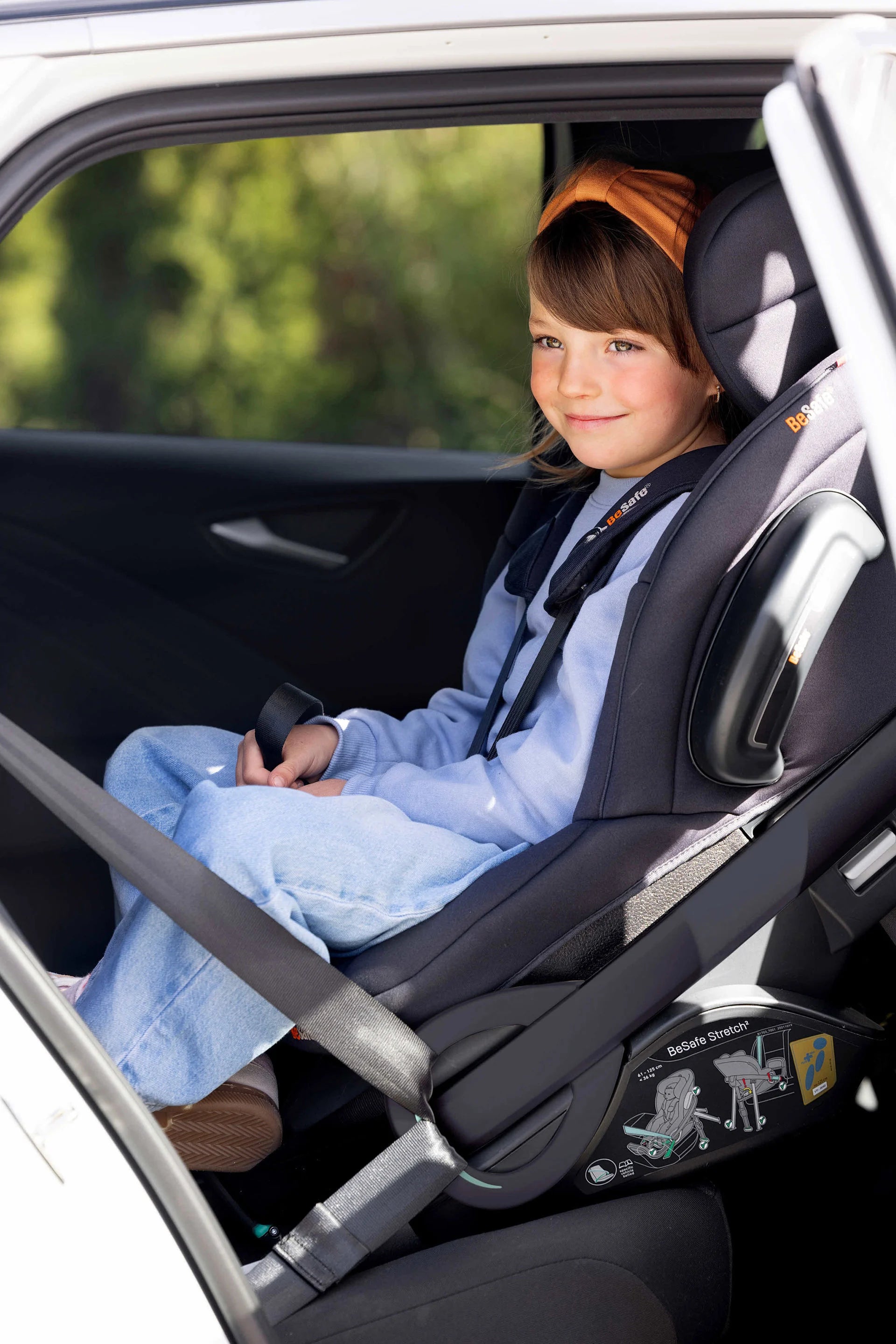 BeSafe IZI Stretch2 - Anthracite Mesh