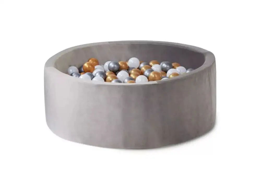 KIDKII Boldbassin 90x30 - grå 150 bolde