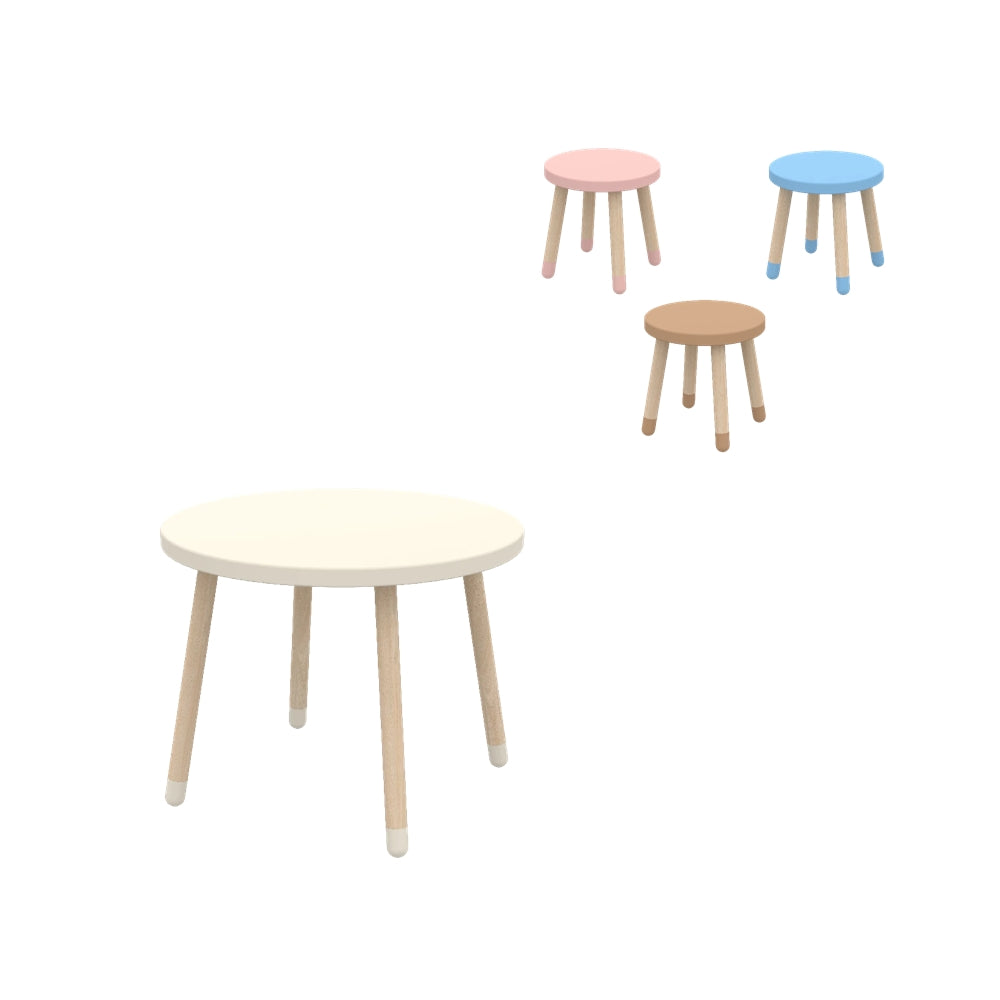 Flexa Dots 1 bord + 1 taburet