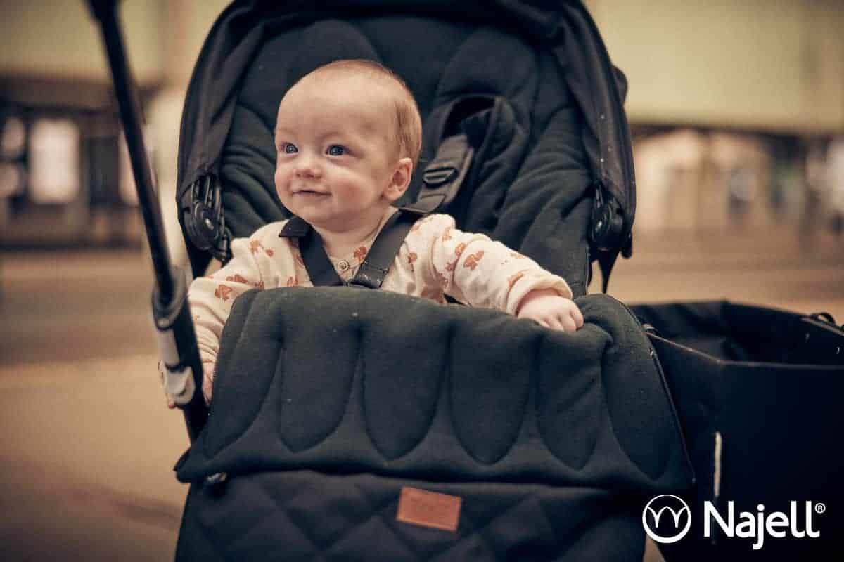 Najell Kørepose - Matte Black