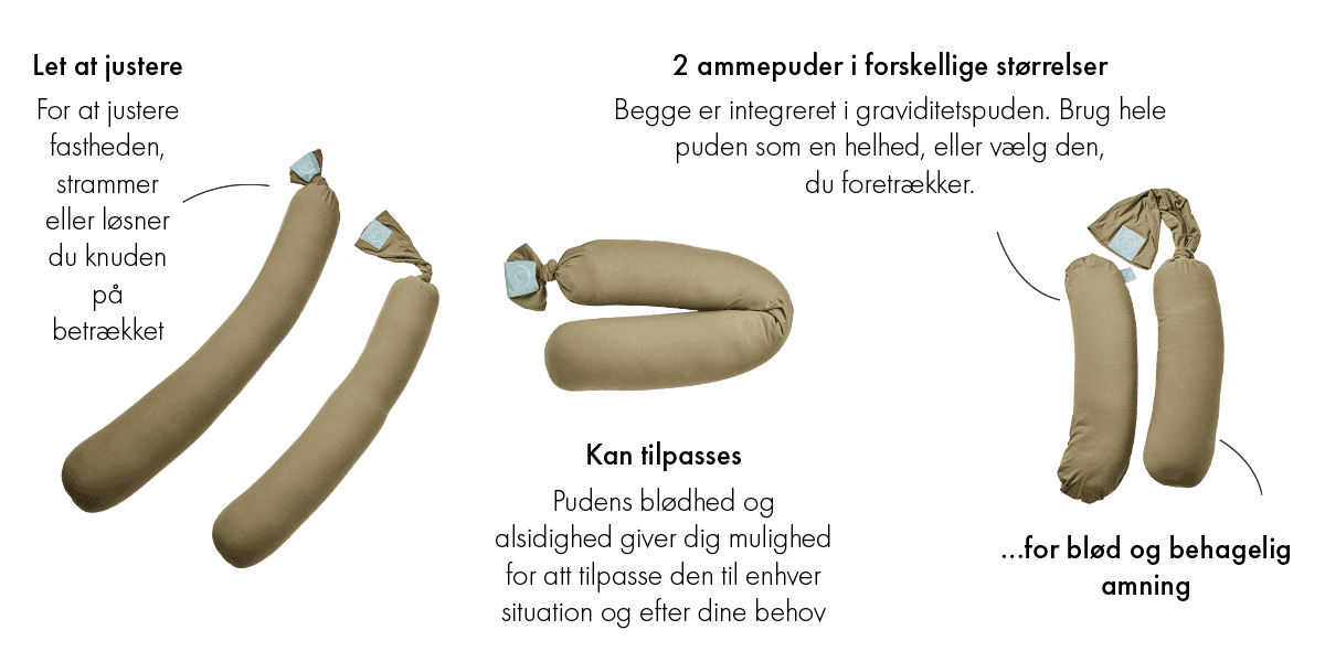 Najell Gravidpude - Linen Beige