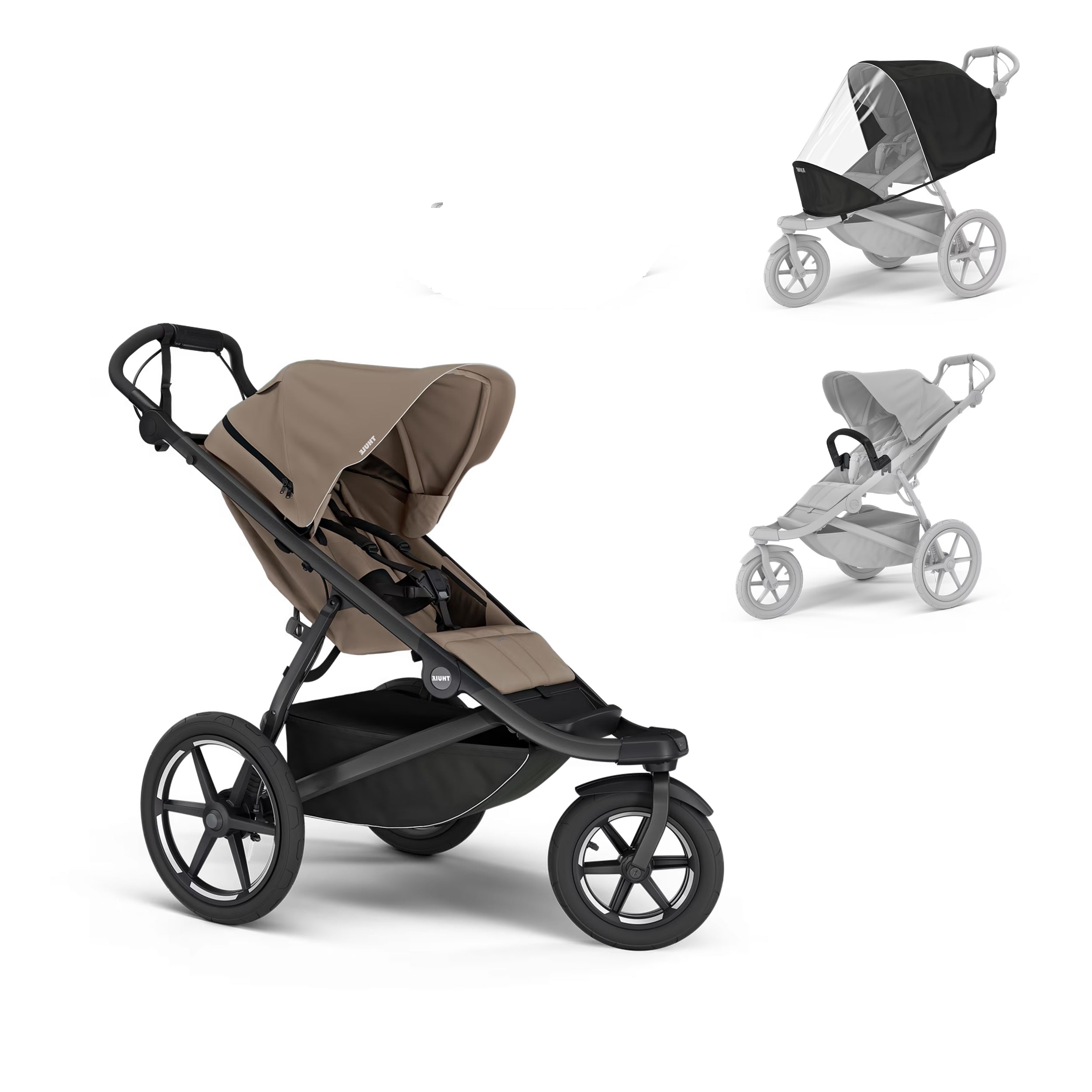 Thule Urban Glide 3 inkl. Tilbehør - Flere Farver