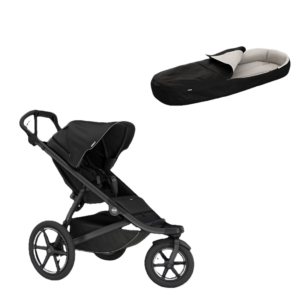 Thule Urban Glider 3 inkl. Kørepose - Sort