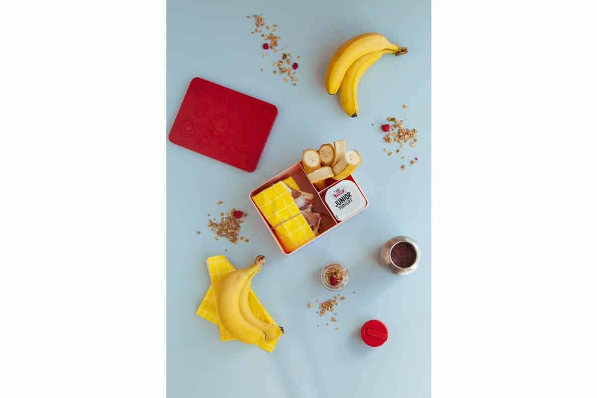 Blafre Madkasse - Blomster Rød