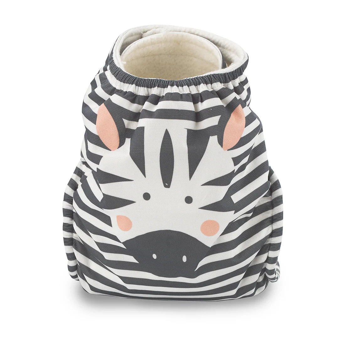 Kit & Kin genanvendelige stofble - Zebra