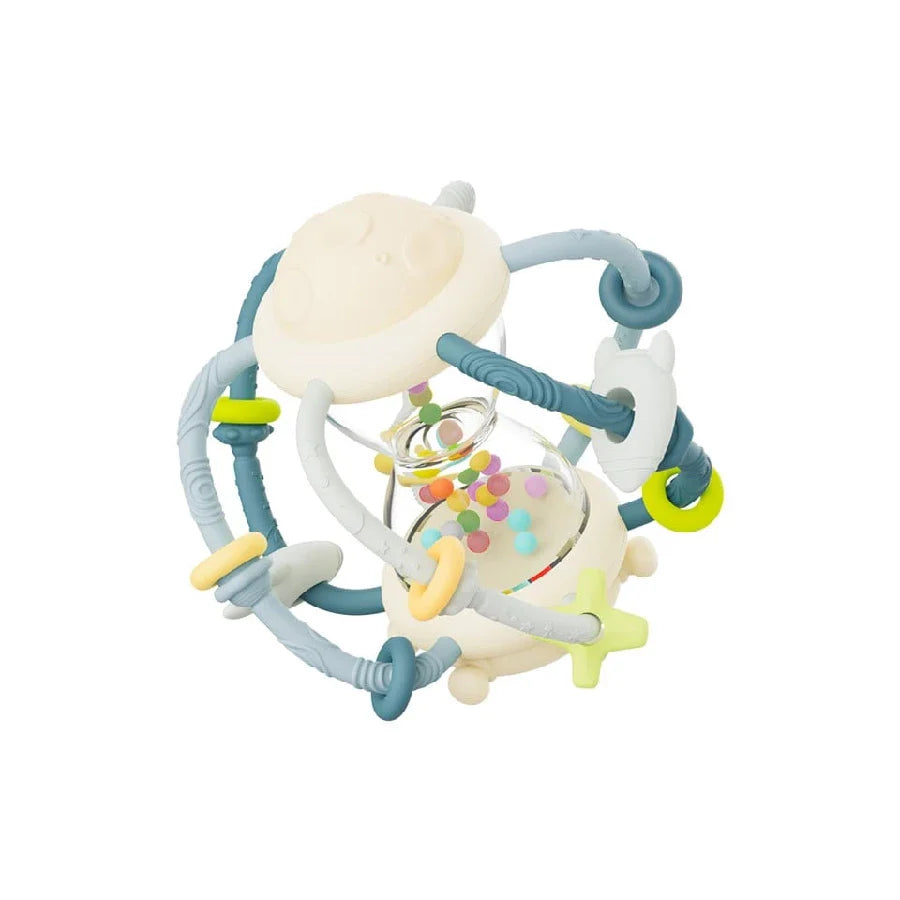 aktivitets timeglas blå