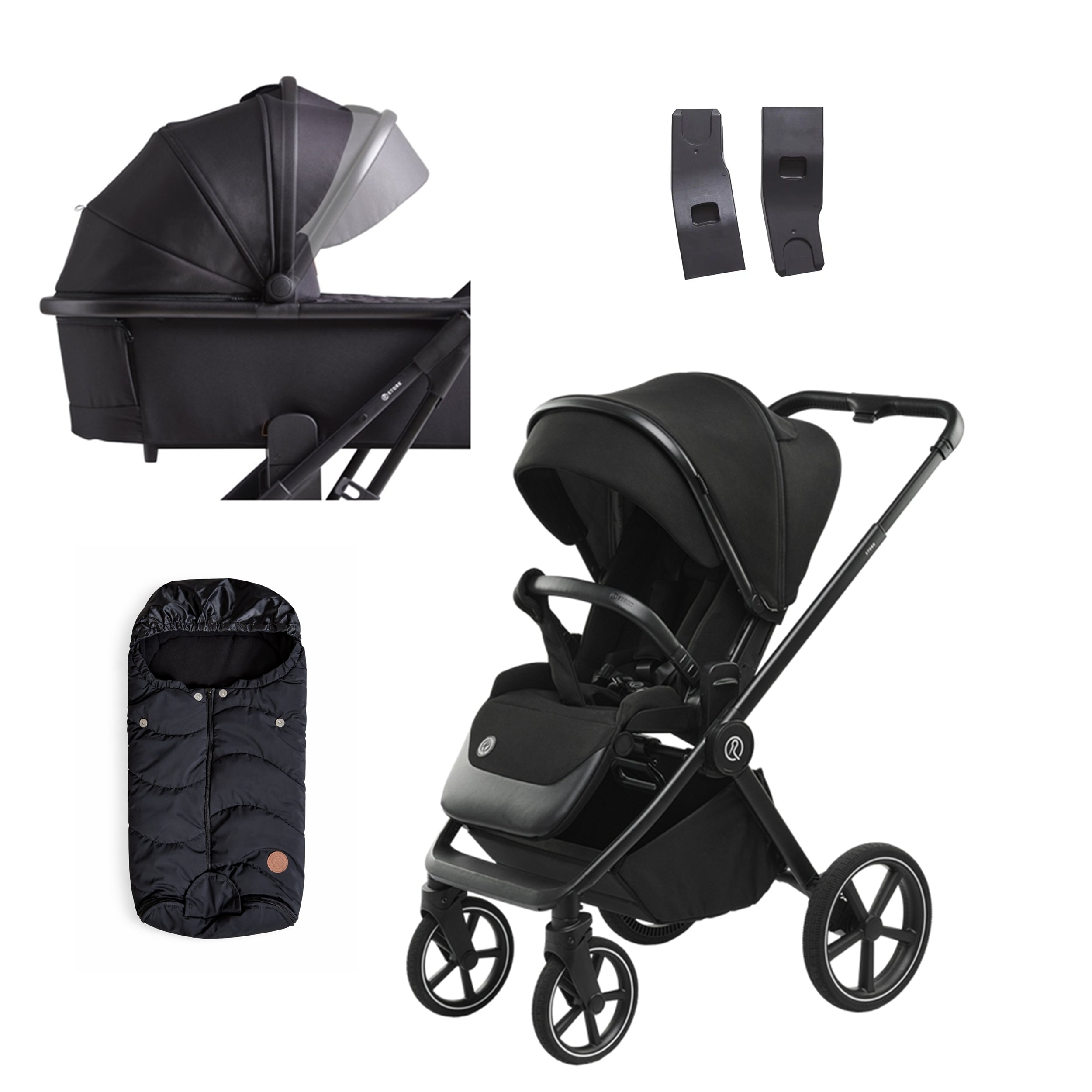 Stork Iconia Premium Kombivogn inkl. tilbehør