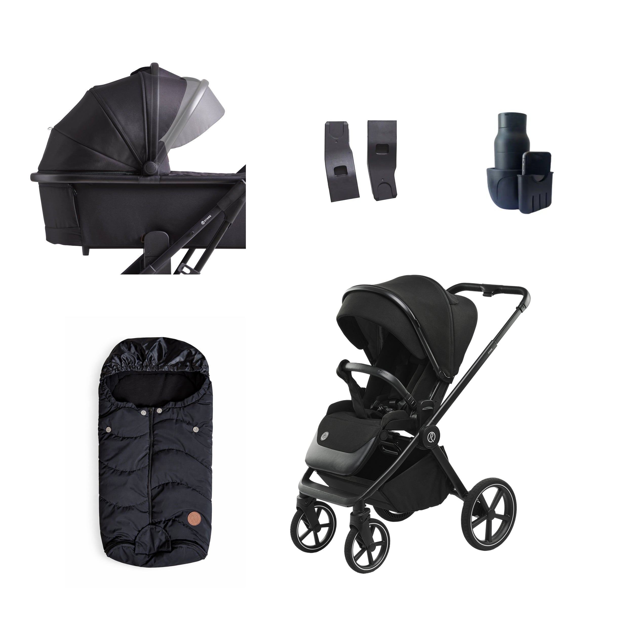 Stork Iconia Premium Kombivogn - komplet pakke
