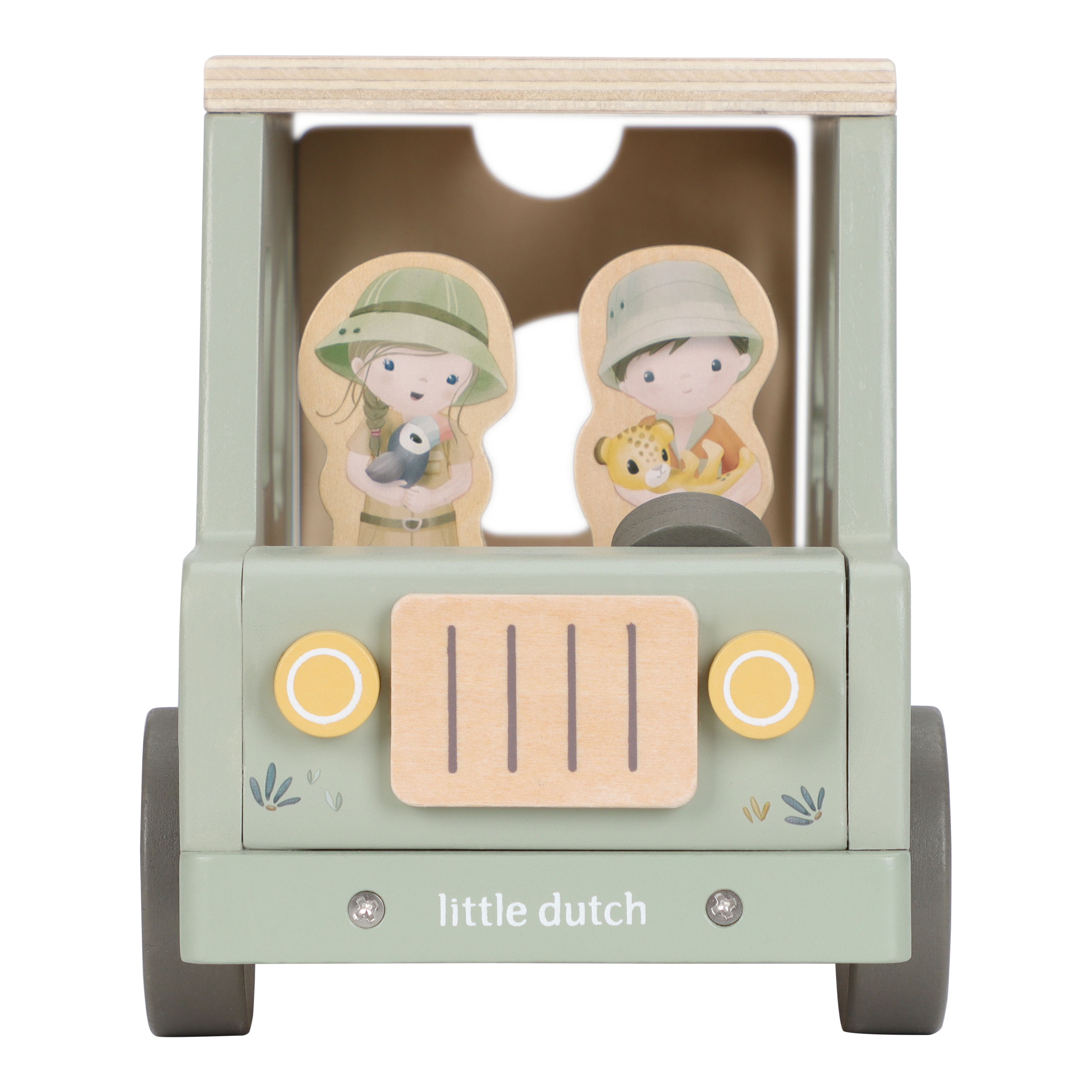 Little Dutch - Puttekasse Bil- Safari Friends