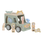 Little Dutch - Puttekasse Bil- Safari Friends