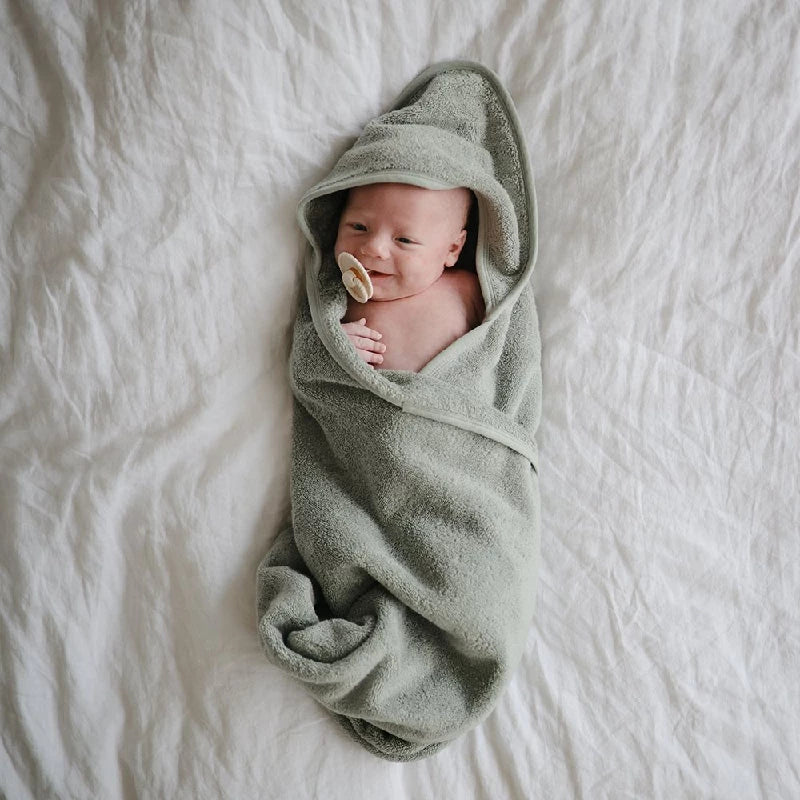 Mushie Hættehåndklæde Pearl