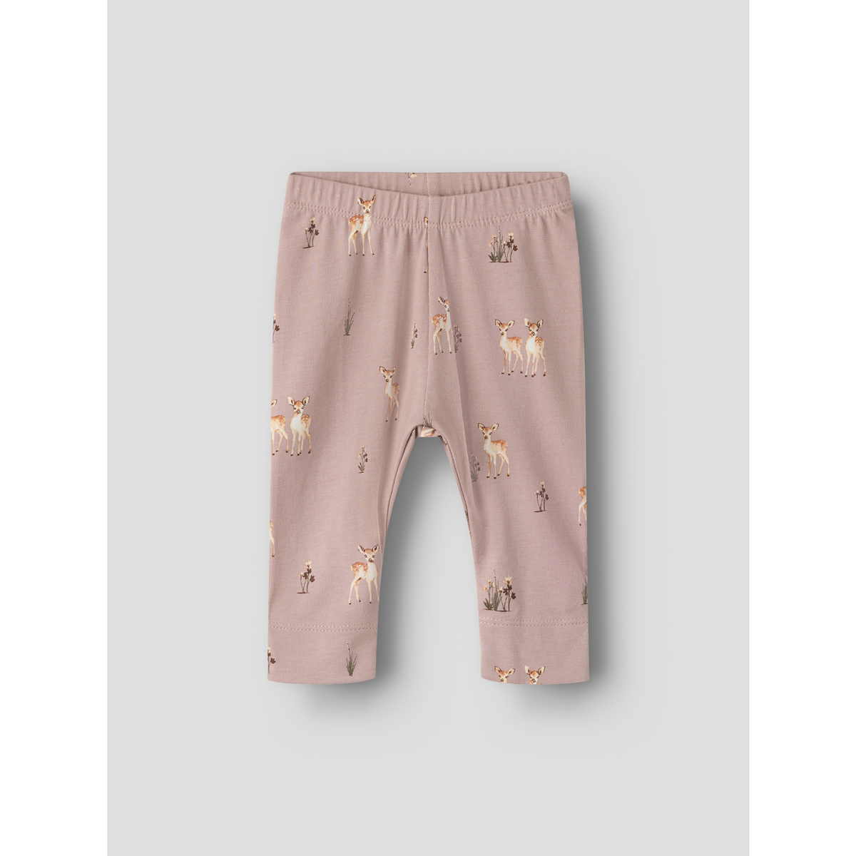 Name It Legging  til baby pige med rådyrprint