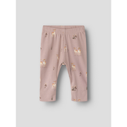 Name It Legging  til baby pige med rådyrprint