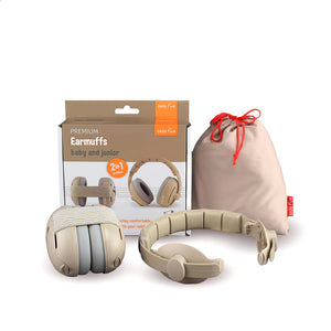 Zazu Høreværn Baby- og Junior - Beige